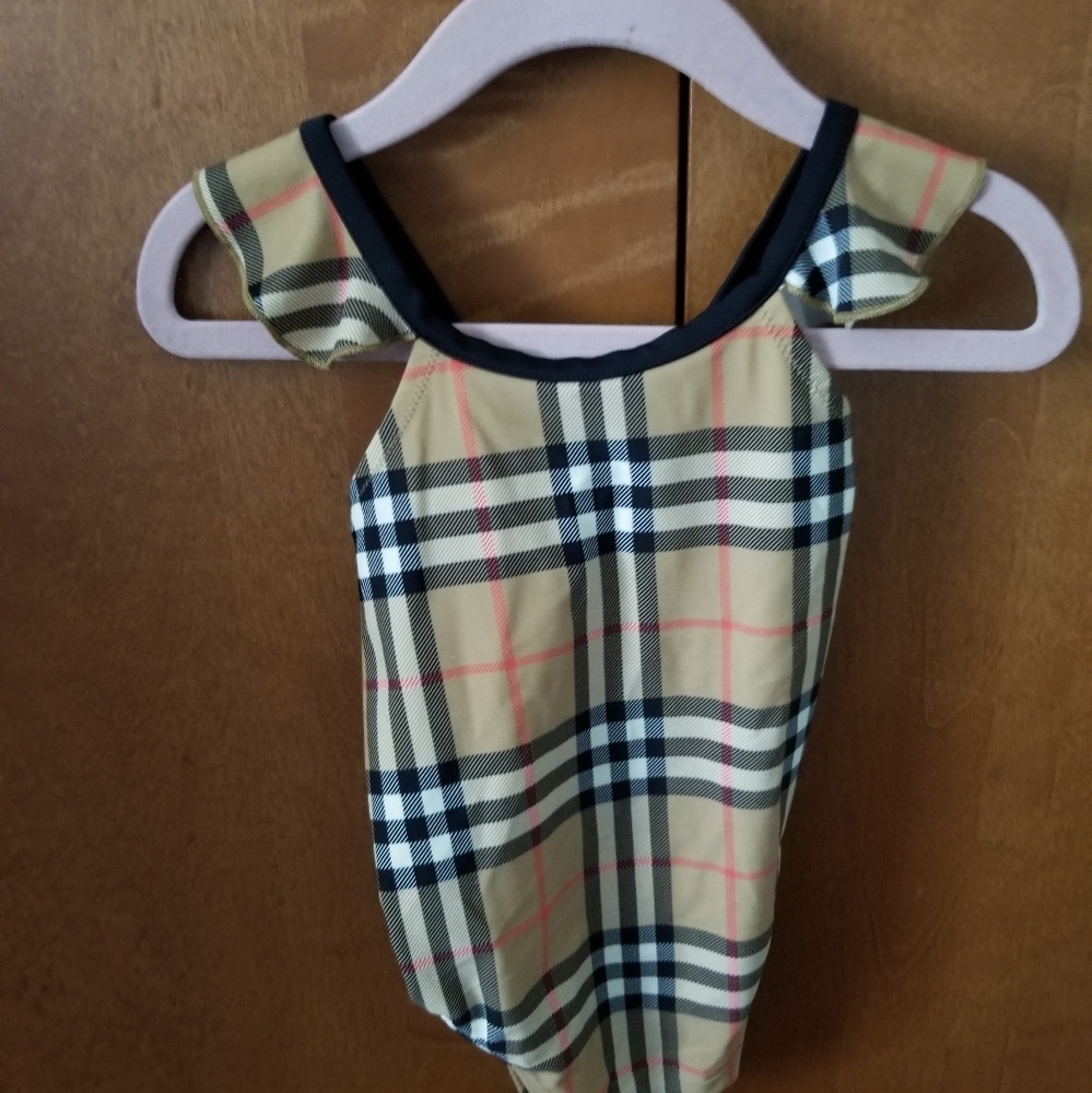 Burberry toddler swimsuit size 2T